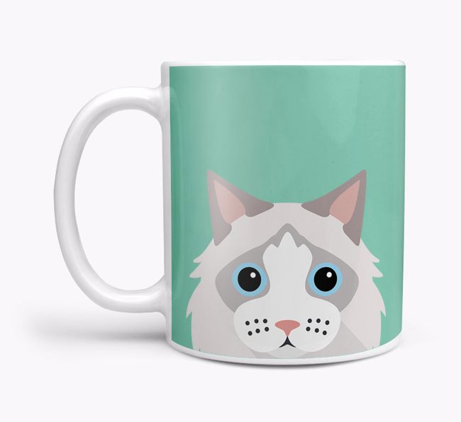 'Peeking {breedCommonName} Icon' - Personalized {breedFullName} Mug