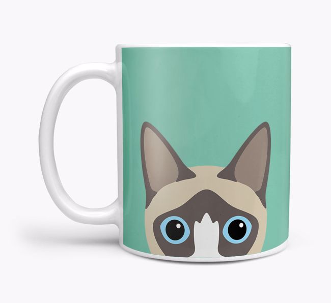 'Peeking {breedCommonName} Icon' - Personalized {breedFullName} Mug