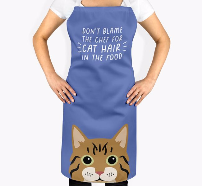 Don't Blame the Chef: Personalized {breedShortName} Apron