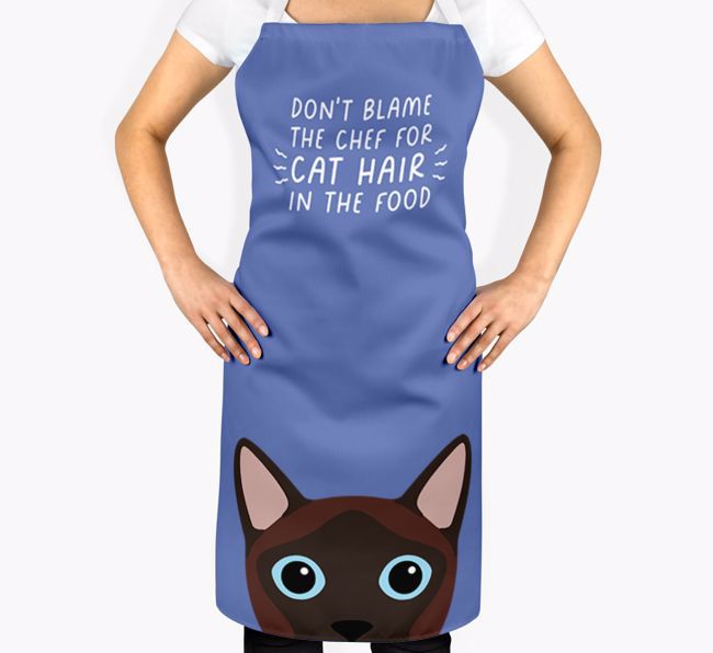 Don't Blame the Chef: Personalised {breedShortName} Apron