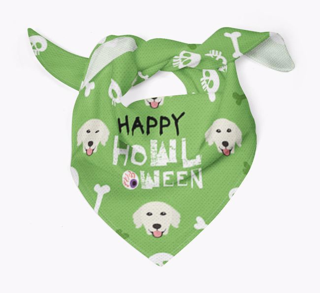 'Happy Howloween - Personalized {breedFullName} Bandana