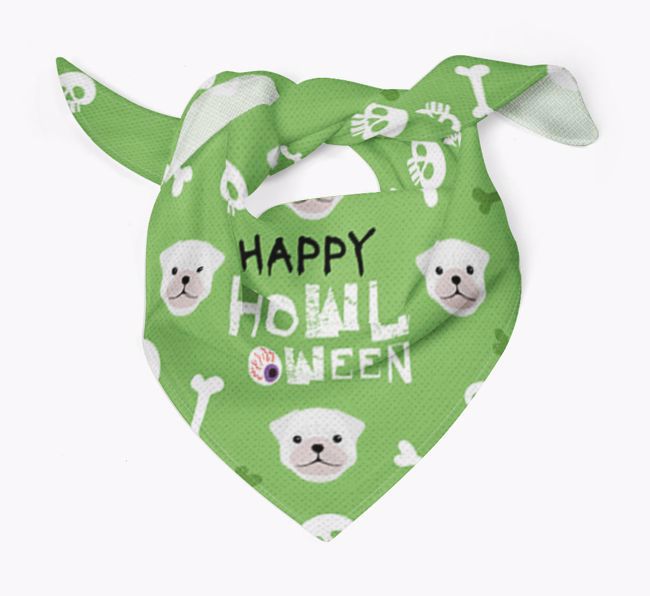 'Happy Howloween - Personalized {breedFullName} Bandana