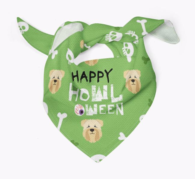 'Happy Howloween - Personalised {breedFullName} Bandana