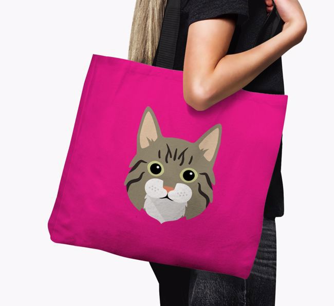 {breedCommonName} Icon: Personalized Canvas Bag