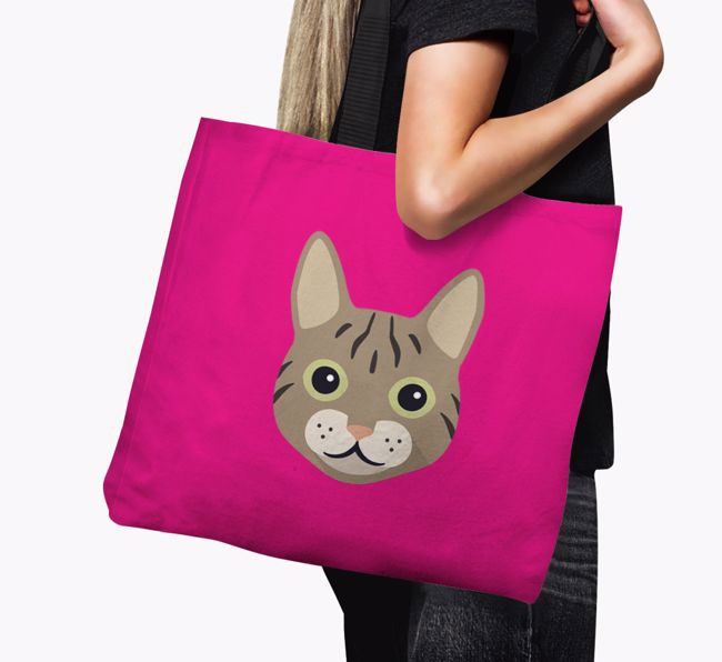 {breedCommonName} Icon: Personalised Canvas Bag