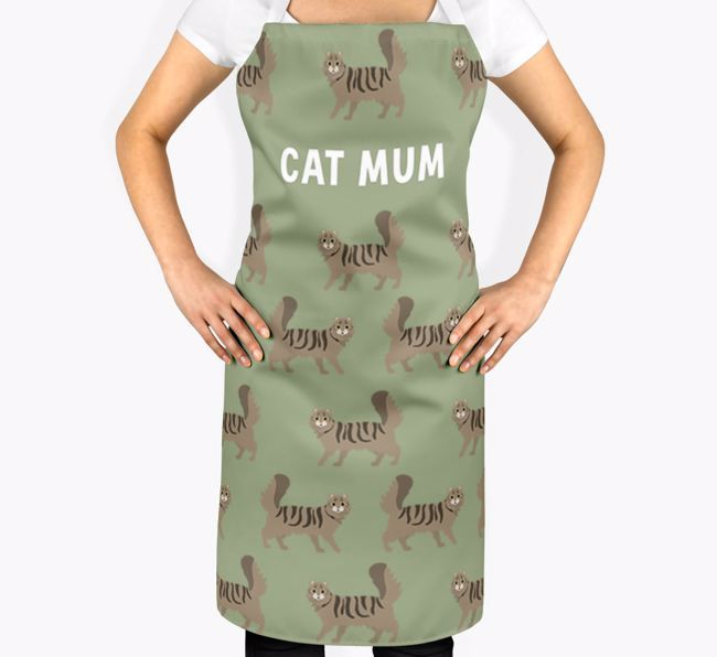 Cat Mum: Personalised {breedShortName} Apron