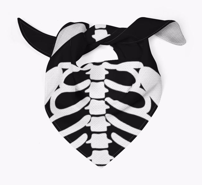 Skeleton Design - Personalised {breedFullName} Bandana