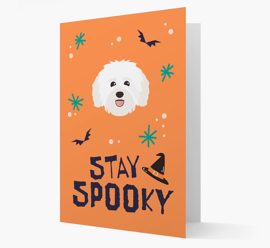 'Stay Spooky' - Personalised {breedFullName} Card