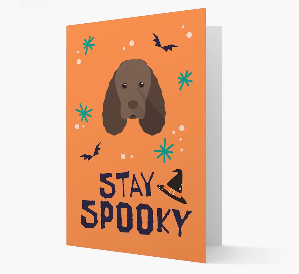 'Stay Spooky' - Personalized {breedFullName} Card