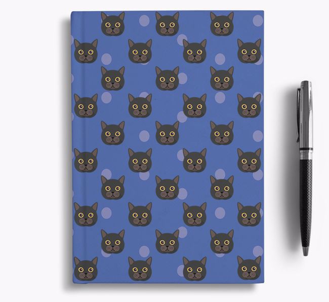 '{breedFullName} Icon Pattern' - Personalized Notebook