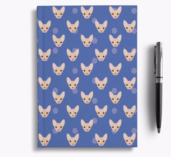 '{breedFullName} Icon Pattern' - Personalised {breedFullName} Notebook 