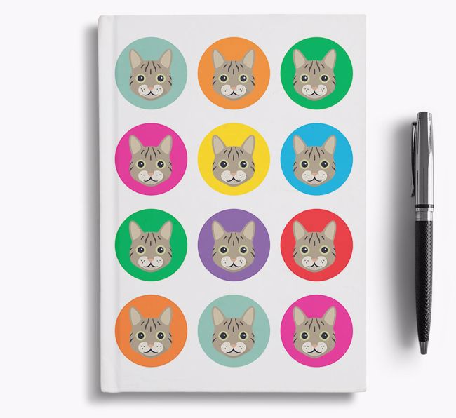 '{breedCommonName} Icons' - Personalized Notebook