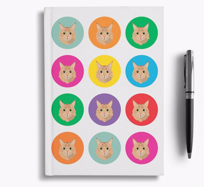 '{breedCommonName} Icons' - Personalized Notebook