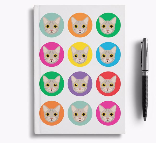 '{breedCommonName} Icons' - Personalized Notebook