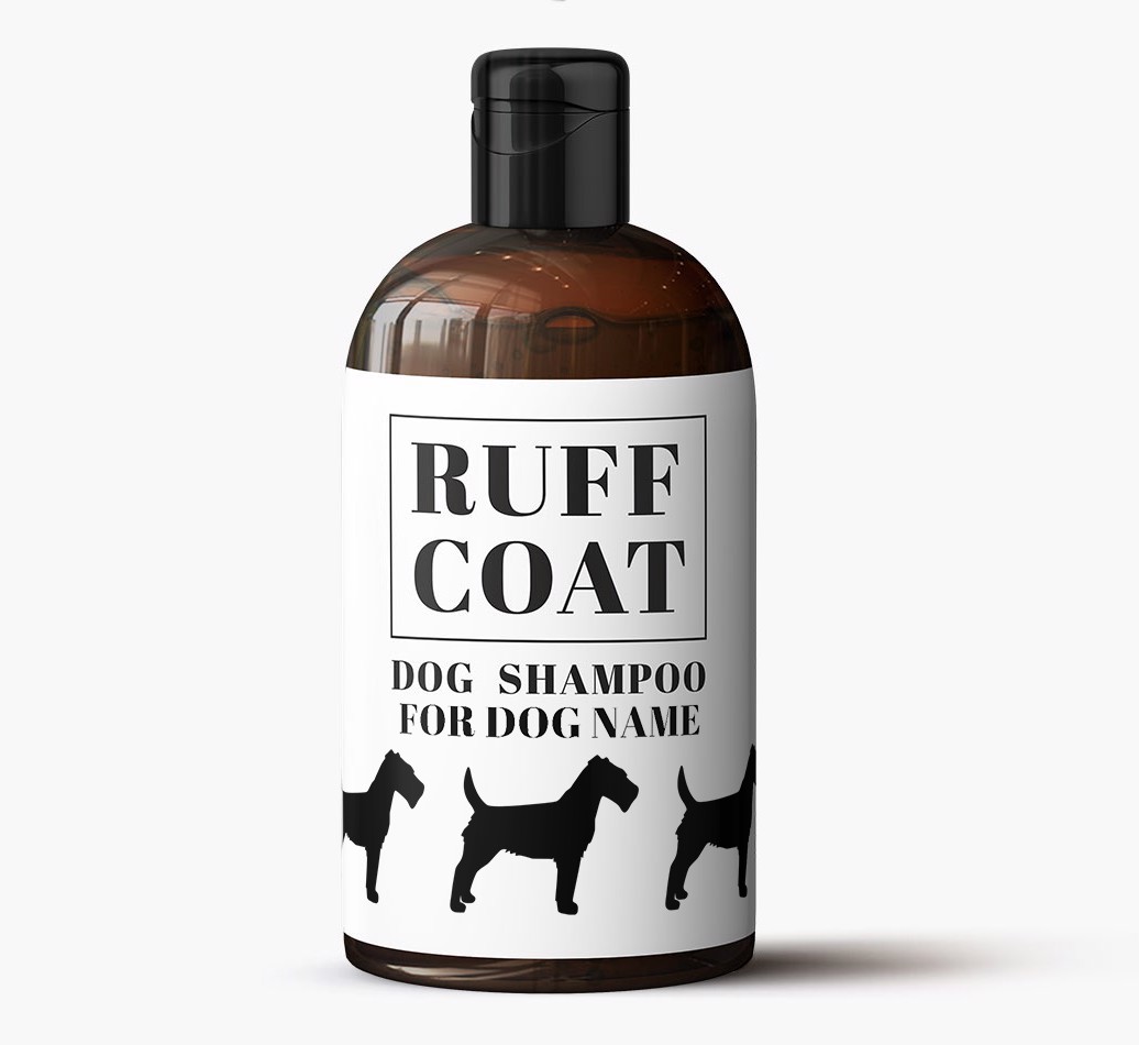 'Ruff Coat' - Personalised {breedFullName} Shampoo - Full bottle