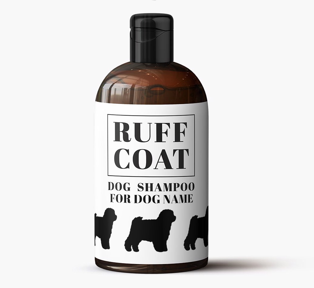 'Ruff Coat' - Personalised {breedFullName} Shampoo - Full bottle