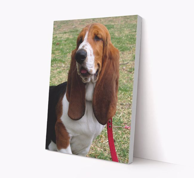 Photo Upload Canvas Print Portrait - Personalised for your {breedFullName}