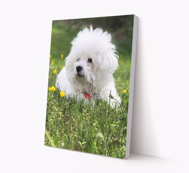 Photo Upload Canvas Print Portrait - Personalised for your {breedFullName}