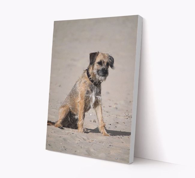 Photo Upload Canvas Print Portrait - Personalised for your {breedFullName}