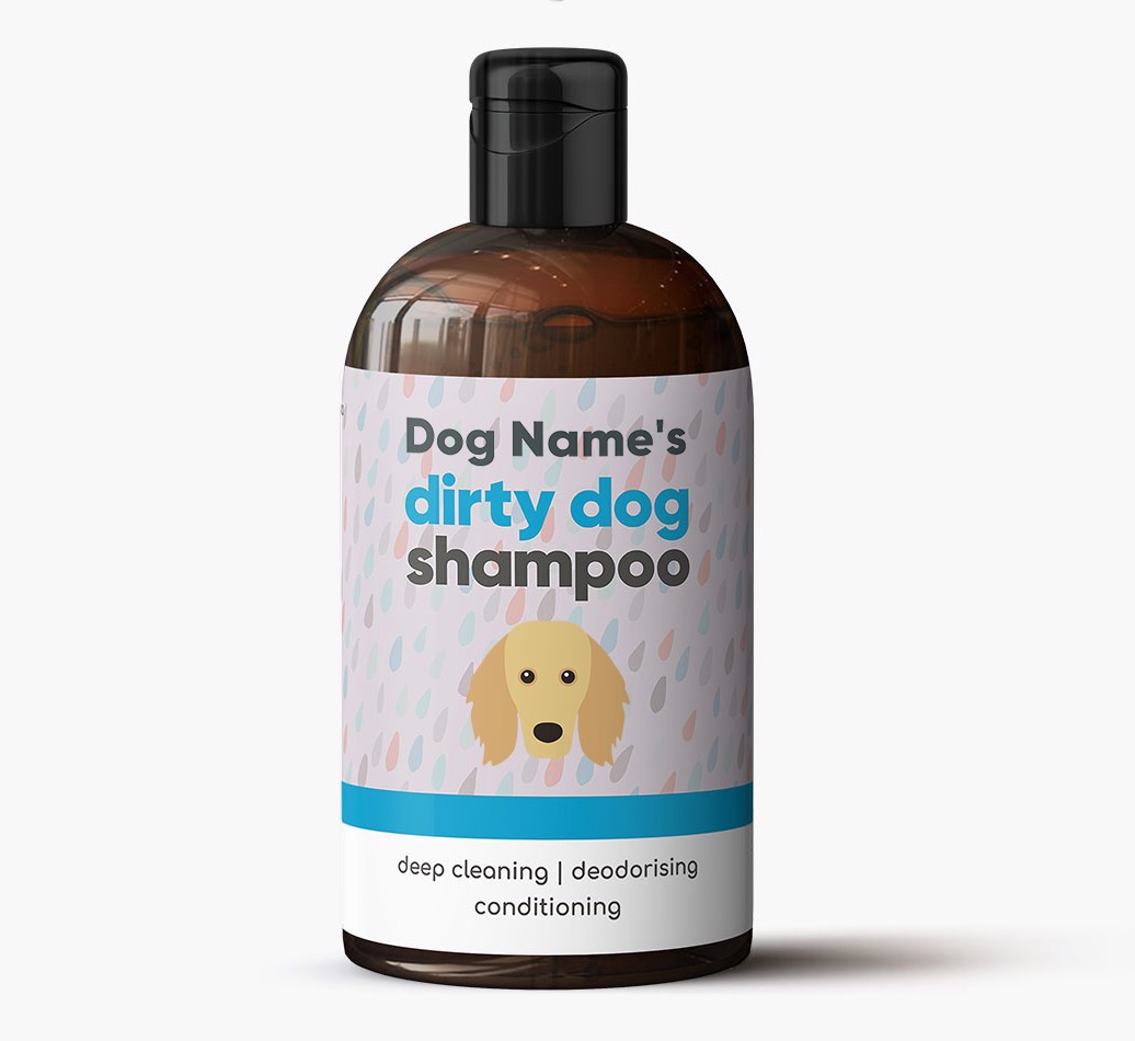 Dirty Dog: Personalised {breedFullName} Shampoo - Full bottle