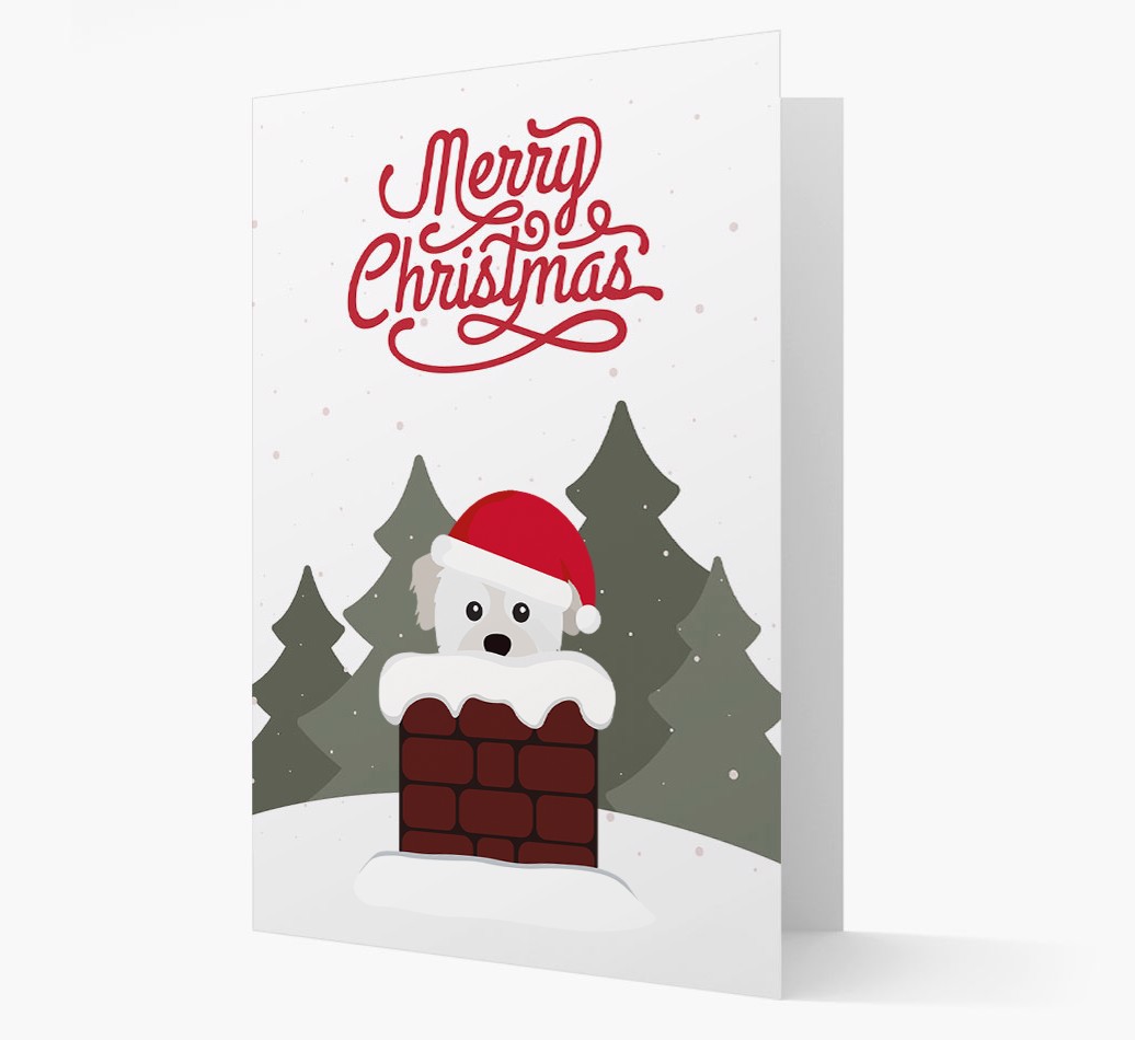 '{breedFullName} Chimney Christmas Card' Card Front