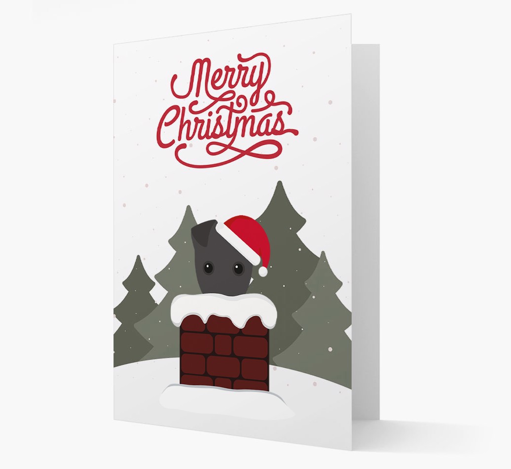 '{breedFullName} Chimney Christmas Card' Card Front