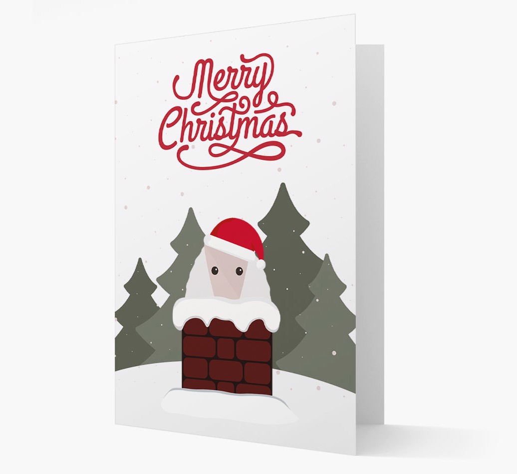 '{breedFullName} Chimney Christmas Card' Card Front