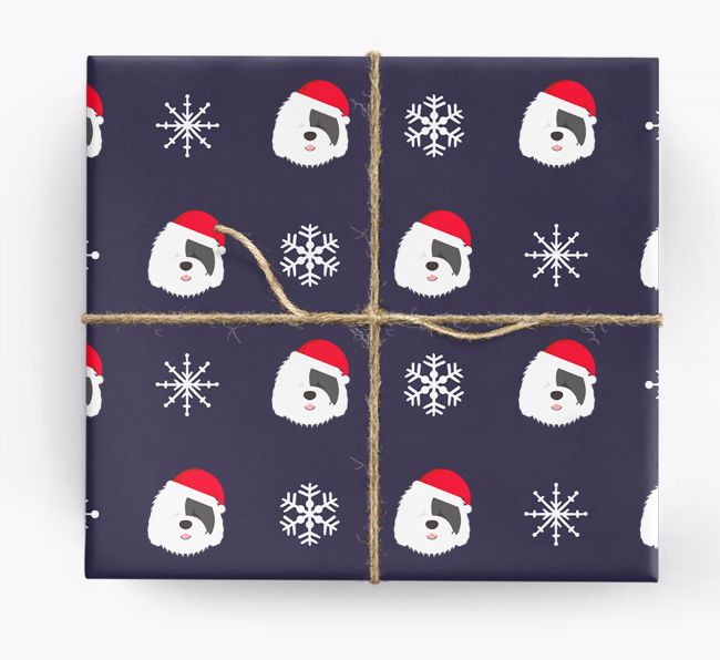 Snowflake Wrapping Paper