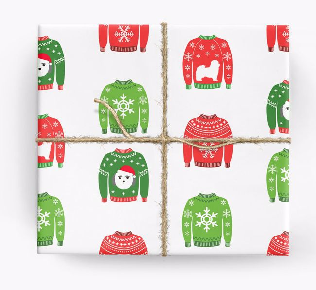 Christmas Sweater Wrapping Paper