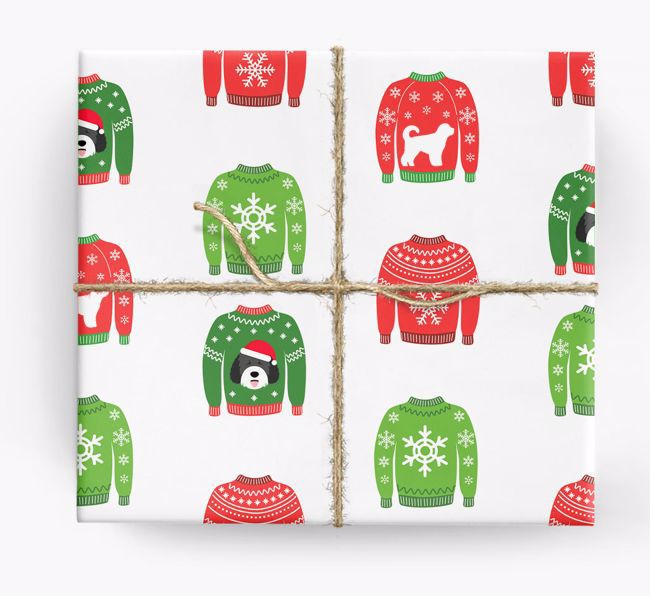 Christmas Sweater Wrapping Paper