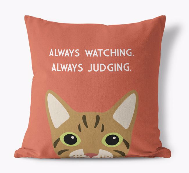 'Always Watching, Always Judging' - Personalised {breedCommonName} Icon 