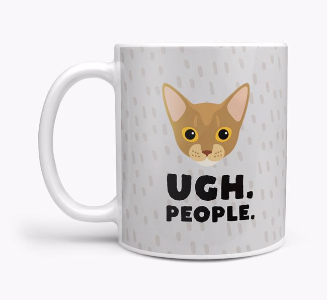 Ugh, People: Personalised {breedCommonName} Mug