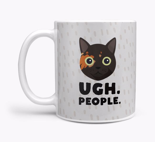 Ugh, People: Personalized {breedCommonName} Mug