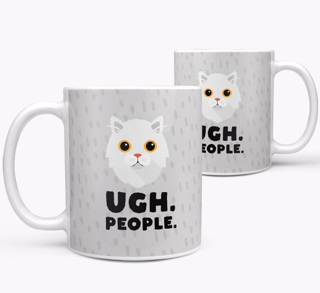 Ugh, People: Personalized {breedCommonName} Mug