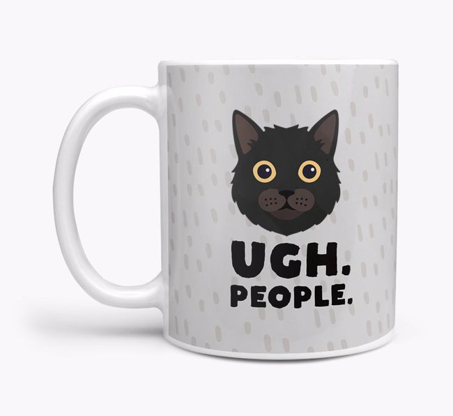 Ugh, People: Personalised {breedCommonName} Mug