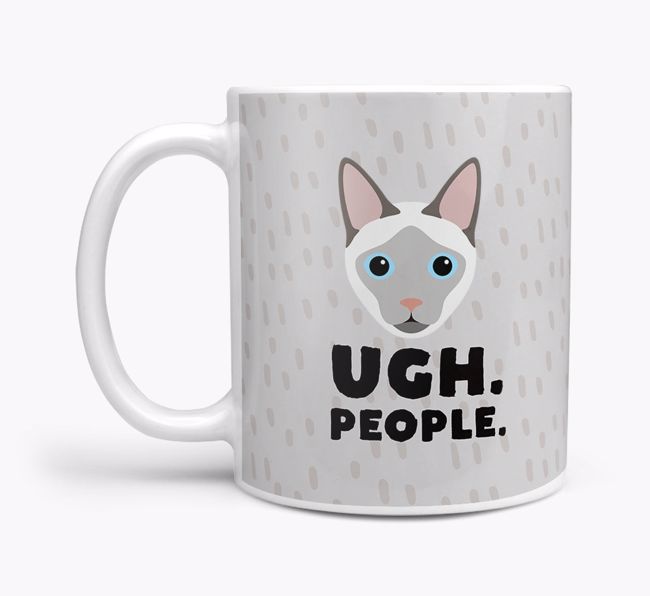 Ugh, People: Personalized {breedCommonName} Mug