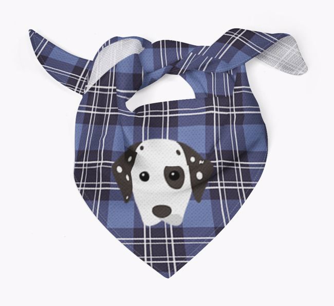 Scottish Tartan Pattern - Personalised {breedFullName} Bandana