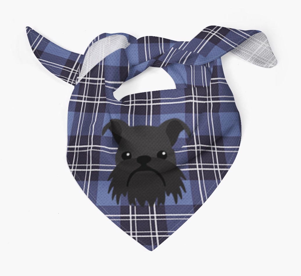 'St Andrew's Day' - Personalised {breedFullName} Bandana Tied