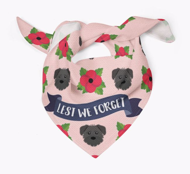 'Lest We Forget' - Personalised {breedFullName} Remembrance Day Banana 