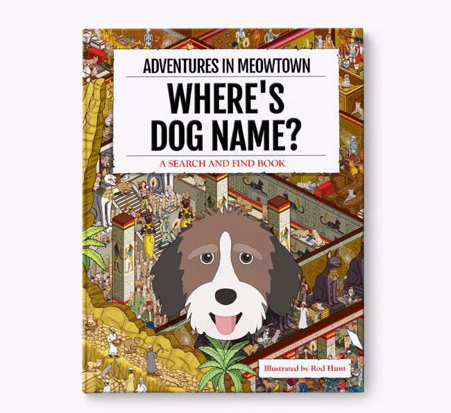 Personalised Aussiedoodle Book: Where's Aussiedoodle? Volume 2