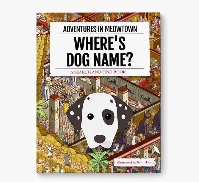 Personalised Dalmatian Book: Where's Dalmatian? Volume 2