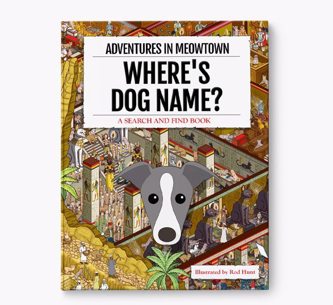Personalised Greyhound Book: Where's Greyhound? Volume 2