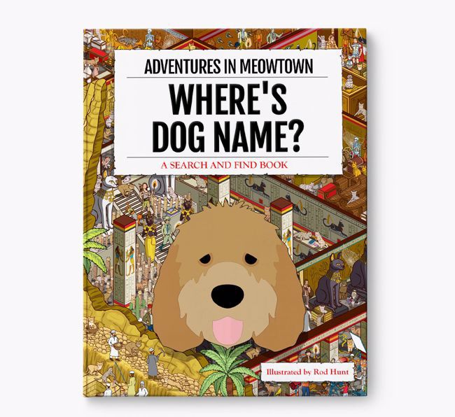 Personalised Otterhound Book: Where's Otterhound? Volume 2