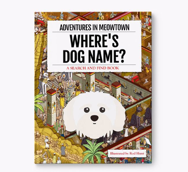 Personalised Shih-poo Book: Where's Shih-poo? Volume 2