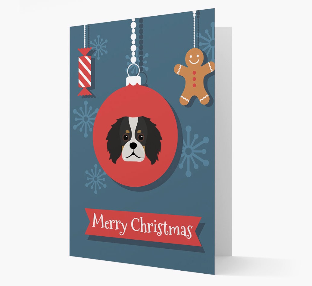 'Ornament' - Personalized {breedFullName} Card front