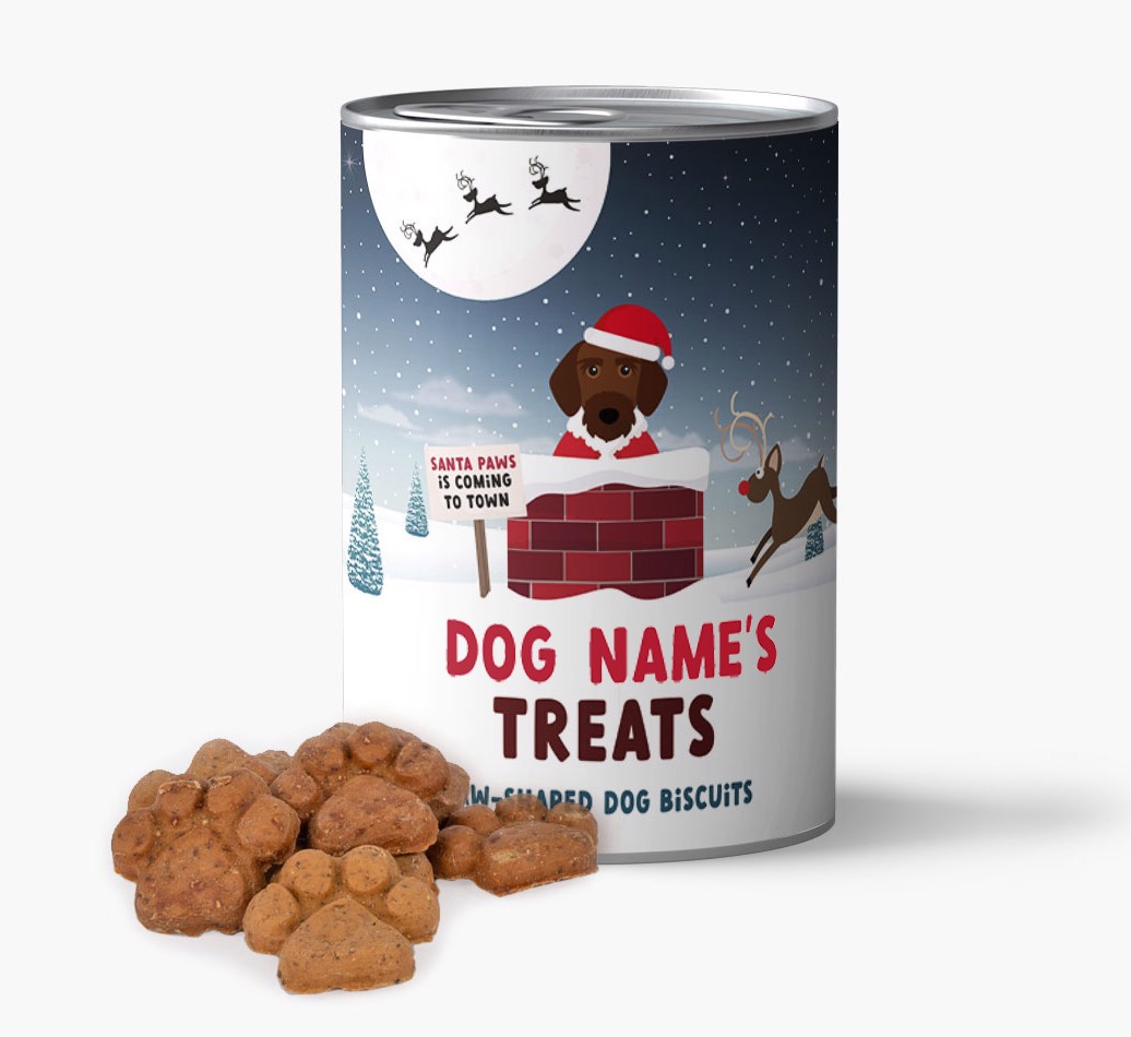 Santa Paws: Personalised {breedFullName} Paw Biscuits