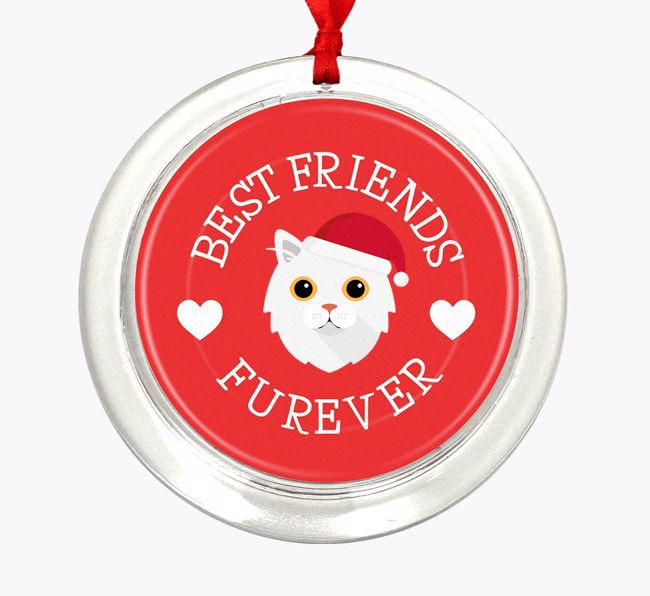 'Best Friends Furever' - {breedCommonName} Christmas Decoration