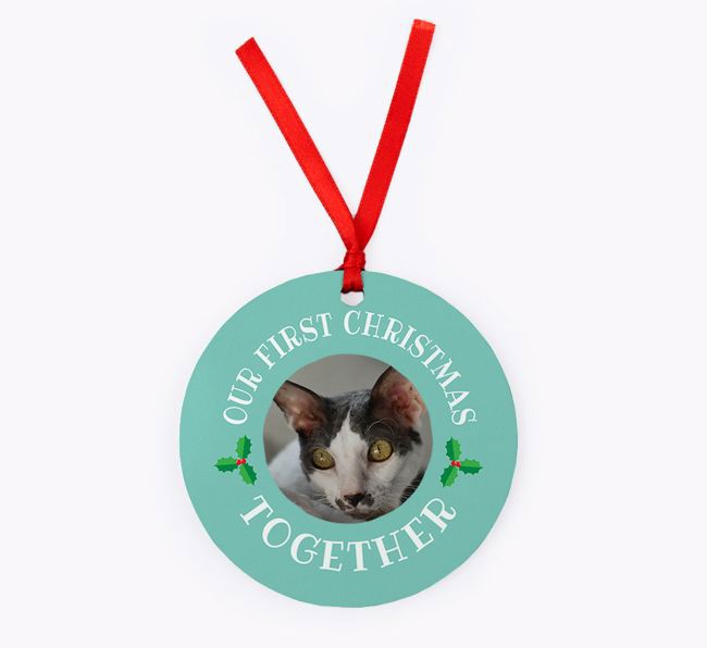 'First Christmas Together' - {breedCommonName} Christmas Decoration