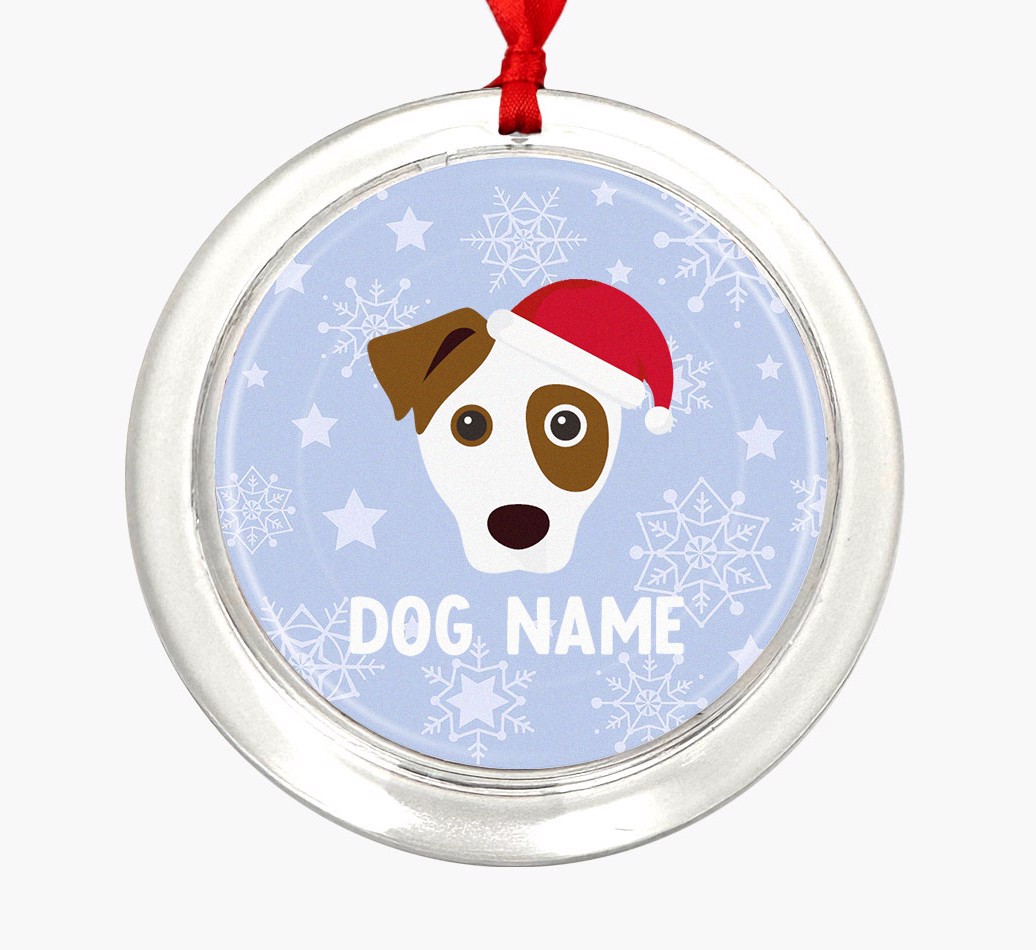 Snowflake: Personalized {breedFullName} Ornament