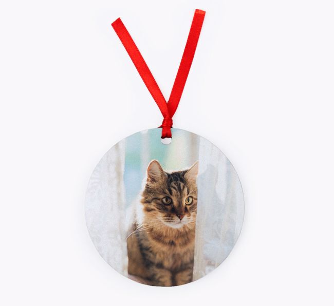 Photo Upload - Personalised {breedCommonName} Christmas Decoration